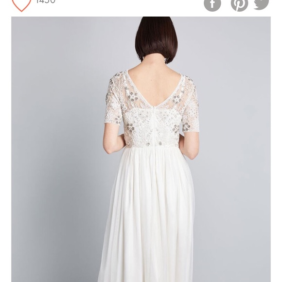 ModCloth t-Shirt Wedding Dress - Picture 2 of 5